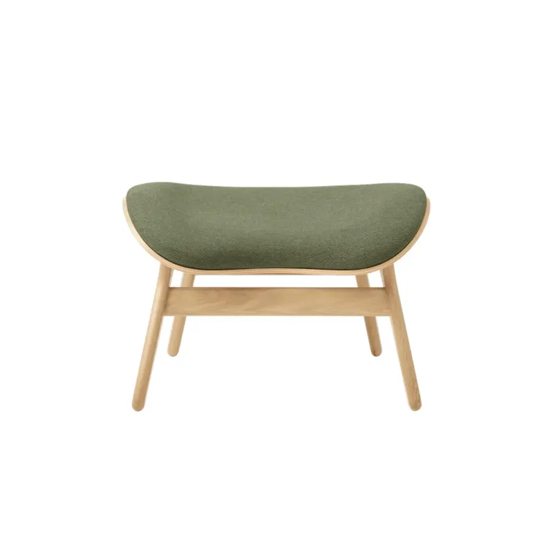 A Conversation Piece Ottoman Fotpall Oak/Morning Meadows Rabatt